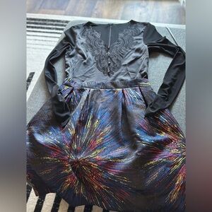 NWT Stylewe Embroidered Paneled Mini Dress